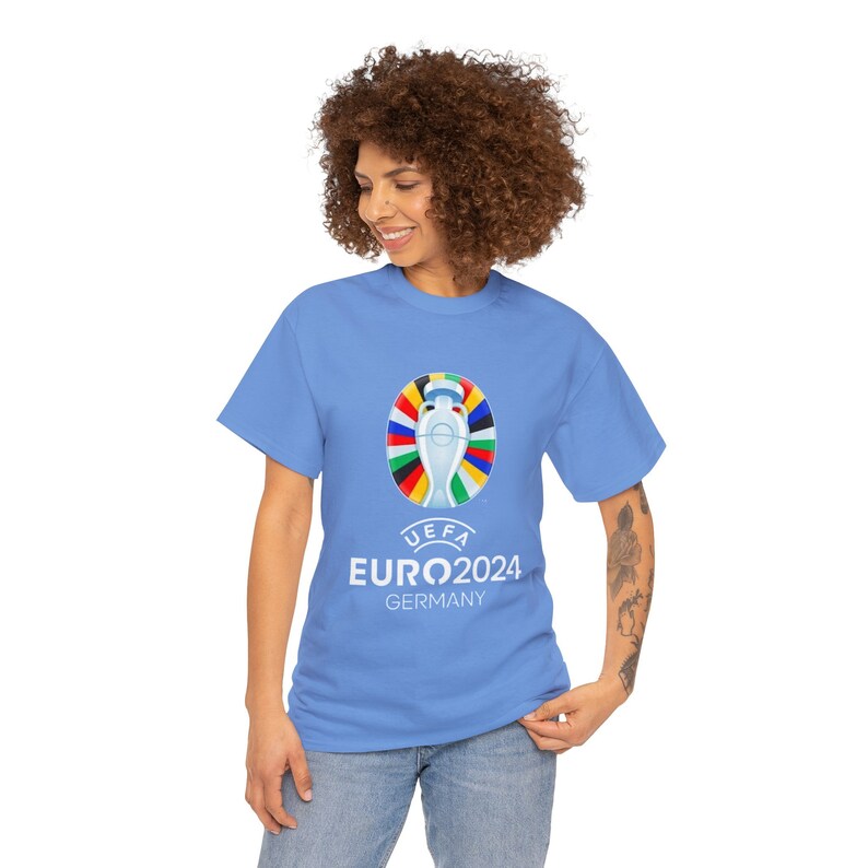 T-Shirt Europa 2024 Eurocup T Shirt Europa Deutschland 2024 Fußballliebhaber Tshirt Fußball European League Fußball Shirt Fußballliebhaber Geschenk Bild 6