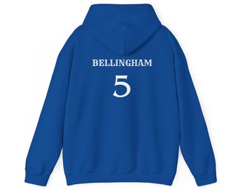 Jude Bellingham Kapuzen Sweatshirt | Bellingham Hoodie | Real Madrid Hoodie | Real Madrid bester Spieler Hoodie | European Football Hoodie