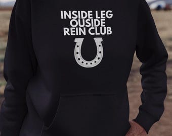 Horse Riding Enthusiast Hooded Sweatshirt, Perfect for Equestrians, Gift for Horse Lovers, Cozy Hoodie for Riding, Ideal for Casual