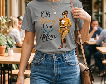 Funny Mom Shirt Coffee Graphic Tee Woman Horse Barn Clothing Casual Cotton Comfort Apparel Mother Day Gift Birthday Present Equestrian
