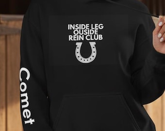 Horse Riding Enthusiast Hooded Sweatshirt, Perfect for Equestrians, Gift for Horse Lovers, Cozy Hoodie for Riding, Ideal for Casual