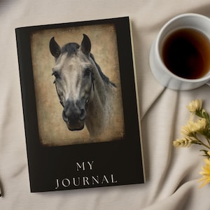 Buckskin Horse Journal: Equestrian Notebook, Western Style Writing Diary