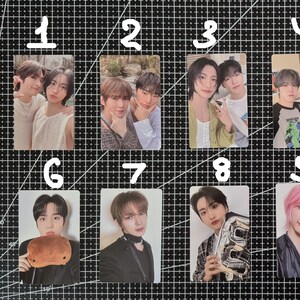 Ateez Sammelkarten, Ateez Sommer Einheiten, Seonghwa, Mingi, San, Yunho, Yeosang, Jongho, Pob, ateez, ateez offizielle Karten