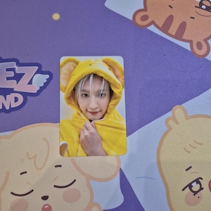 Seonghwa hellolive, Ateez official photocard, exclusive cards, pobs, Seonghwa, Hongjoong, Yunho, Yeosang, San, Mingi, Wooyoung, Jongho