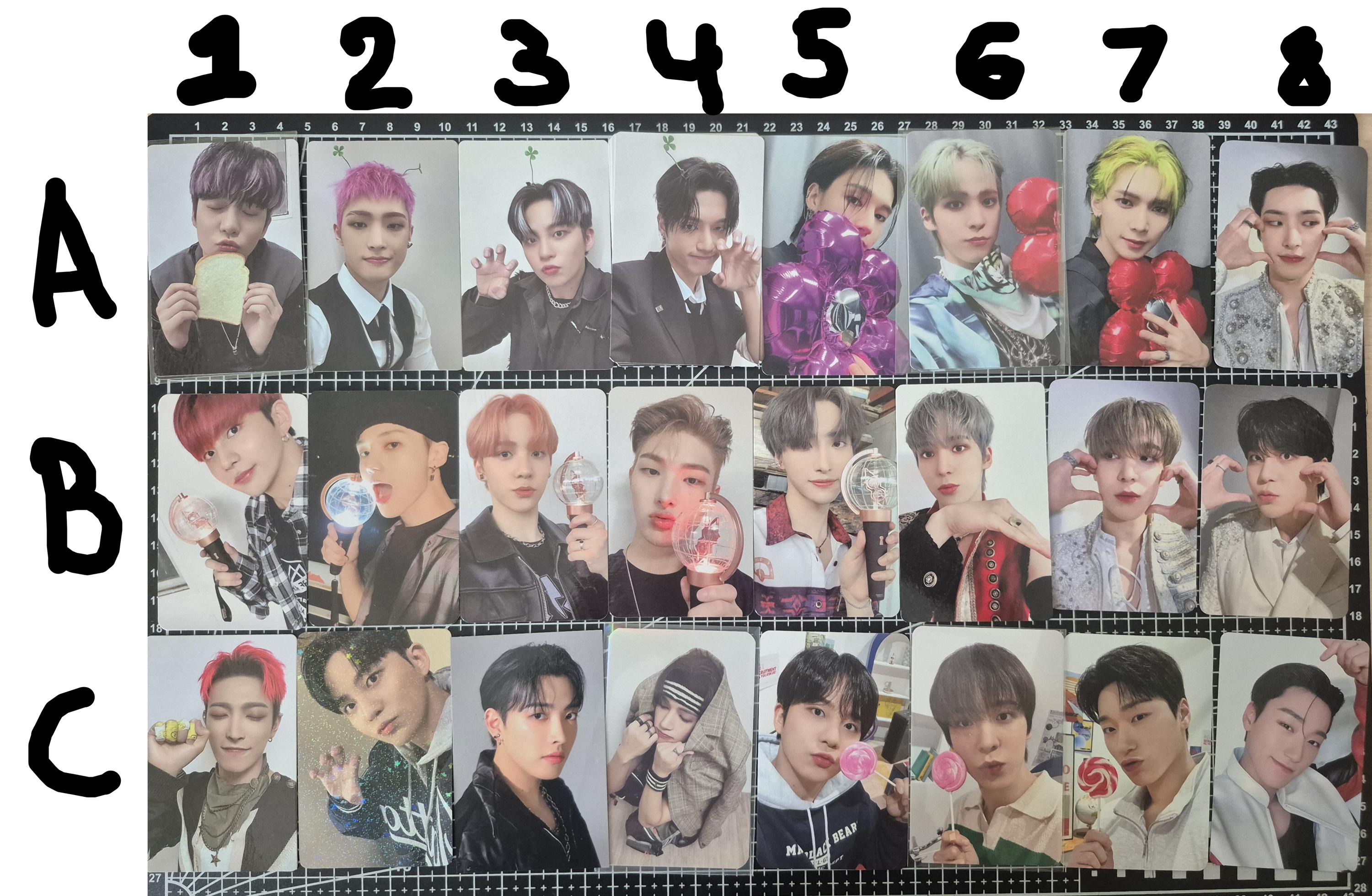 ATEEZ サン トレカ 11枚 OUTLAW SAN ATEEZ THE WORLD EP.2:OUTLAW POB Lucky draw photocard