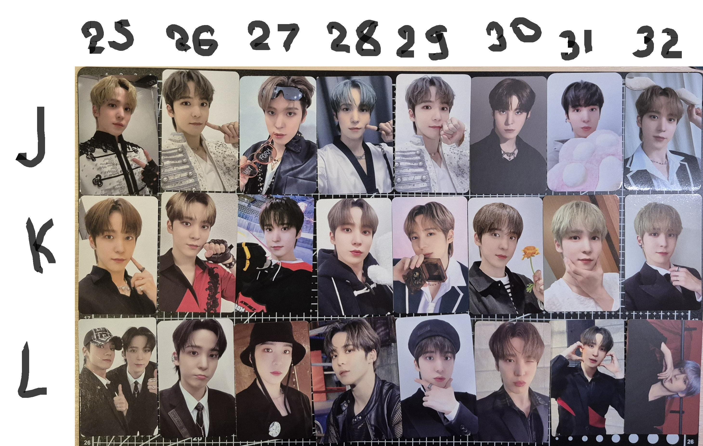 Ateez official photocard, exclusive cards, pobs, nacific, fever, Seonghwa, Hongjoong, Yunho, Yeosang, San, Mingi, Wooyoung, Jongho