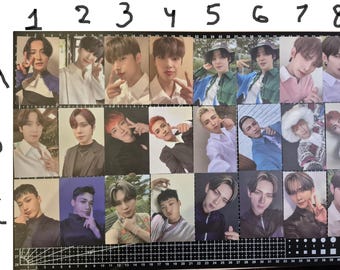 Ateez official photocard, exclusive cards, pobs, nacific, fever, Seonghwa, Hongjoong, Yunho, Yeosang, San, Mingi, Wooyoung, Jongho