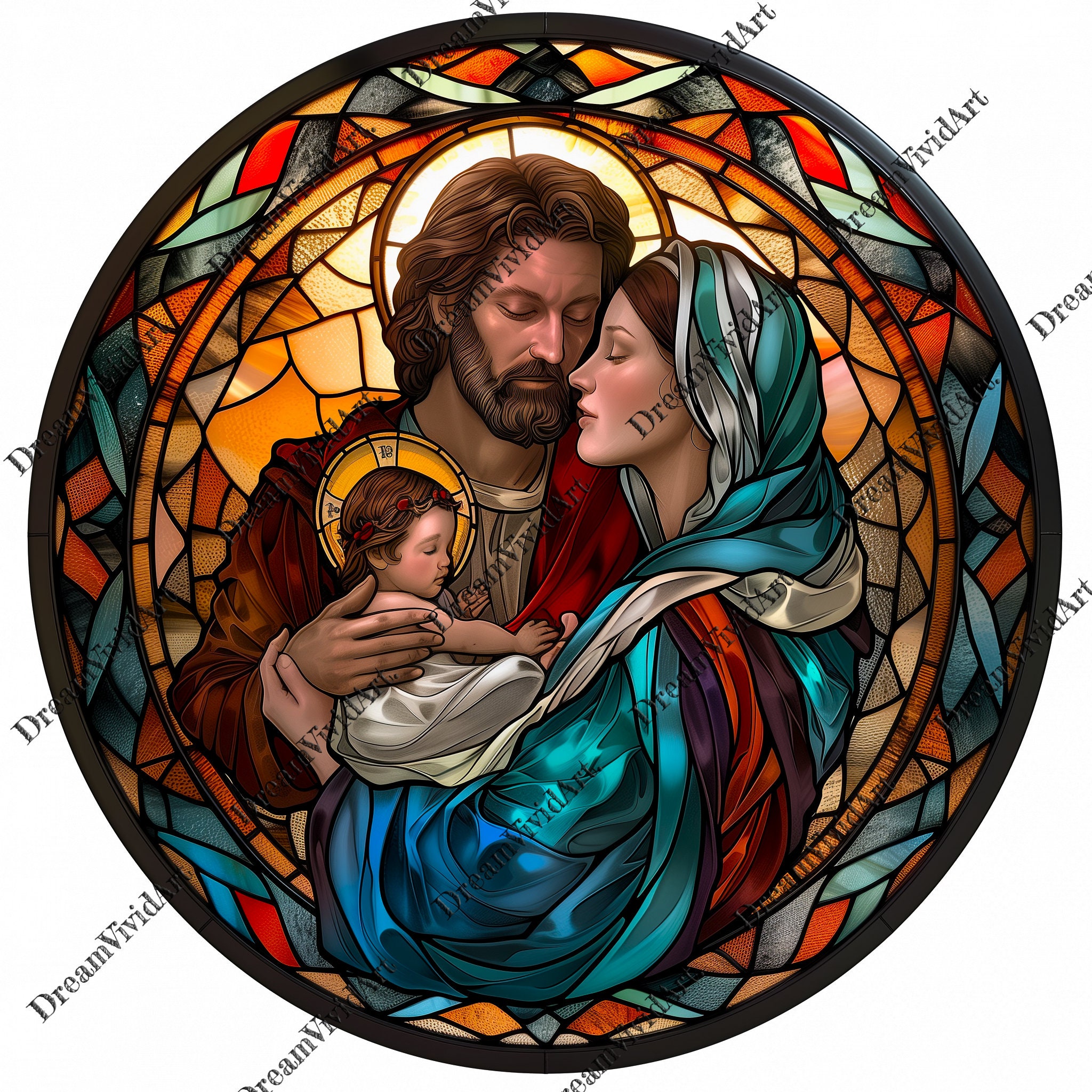 レア キリスト降誕 ヴィンテージ ステンドグラス 聖家族 イエス 聖書 美術館 ステンドグラス窓のキリスト降誕 - キリスト降誕のストックフォトや