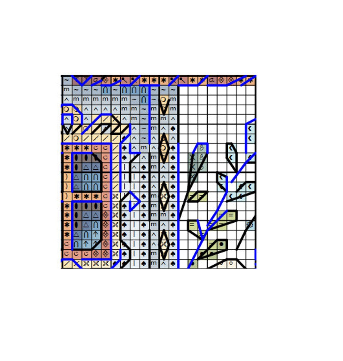 Easter House Cross Stitch Pattern: Ukrainian Hut & Easter Eggs Picture ...