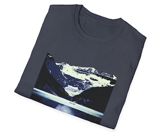 Lake Louise T-Shirt: Softstyle Cotton Tee, Nature Souvenir