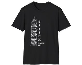 Camiseta gráfica "Taipei 101 Tower Climb" / Diseño de escalador inspirado en Alex Honnold