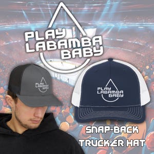 Oil Loyal Truckers Snapback Cap - Play LaBamba Baby Hockey Fan Mütze, Ben True inspiriert, Trucker Cap für Männer und Frauen, Mütze für Sportfans,