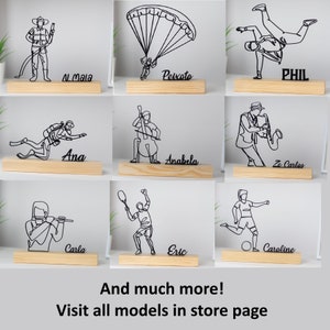 Collection of customizable trophy-statue sculptures in various categories, perfect for creative, unique, and elegant gifts for any special occasion.
