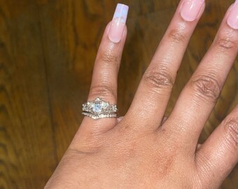 Precious Royalty Ring 2pcs set
