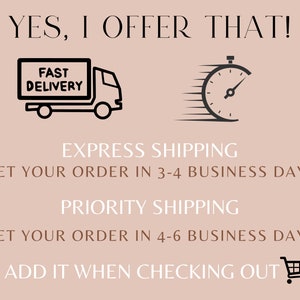 Express/Priority Shipping
