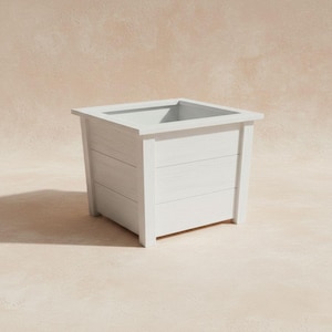 Estate Series Wooden Planter Box | Decorative Pot Cover for Mums, Herbs & Topiaries | Handmade Outdoor Planter