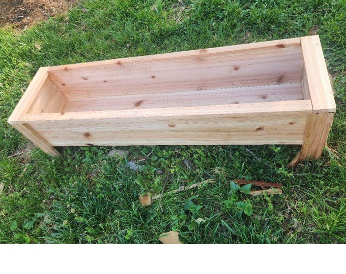 Rustic Cedar Raised Garden Beds | Durable Outdoor Planters for Vegetables, Herbs & Flowers | Handcrafted, Rot-Resistant Wood Boxes