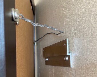 6-Pack or 3-Pack Picture Hanger, Metal Picture Hanger, Picture Frame Hanging Kit, Single Bracket Level Picture Hanger