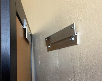 6-Pack or 3-Pack Picture Hanger, Picture Frame Hanging Kit, Dual Bracket Self-Aligning and Self-Leveling Picture Hanger