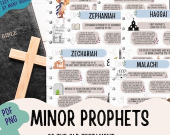 The Minor Prophets of the Old Testament , The Minor Prophets Books Summary , Old Testament Made Simple , Bible Study Guide Easy To Use