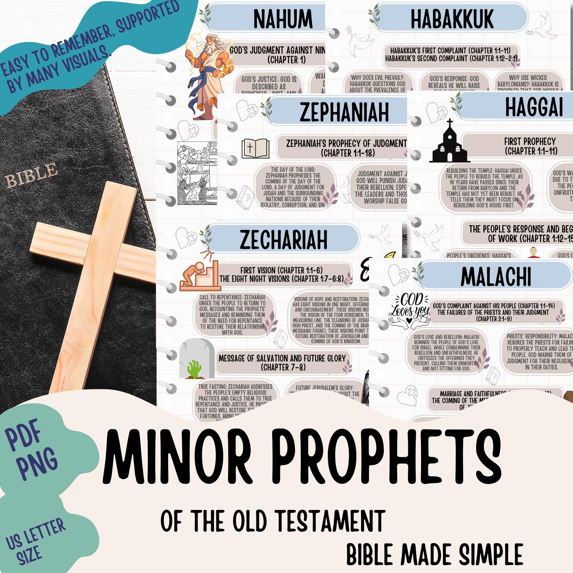 The Minor Prophets of the Old Testament , the Minor Prophets Books