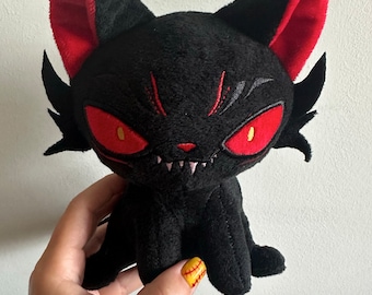 Damon Shadow Demon Cat Plushie