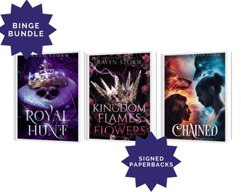 Pick any three paperbacks - Signed Discount Bundle
