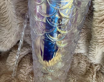 Dragon Scale Rise of the Drakens Iridescent Bronze Metallic Tumbler 28 Oz
