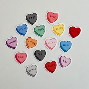 Book Boyfriend Conversation Heart Sticker | Holographic | Kindle | Booktok | ACOTAR | Throne of Glass | Fourth Wing