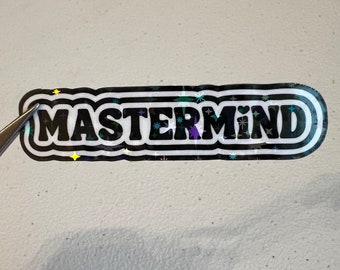 MASTERMIND Sticker | Taylor Swift | Swiftie | Midnights | Eras Tour | Holographic