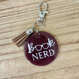 Boek Nerd-harssleutelhanger