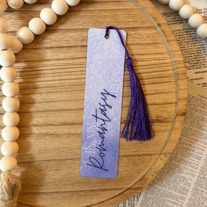 In My Romantasy Era Metal Bookmark