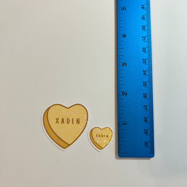 Book Boyfriend Conversation Heart Stickers image 3
