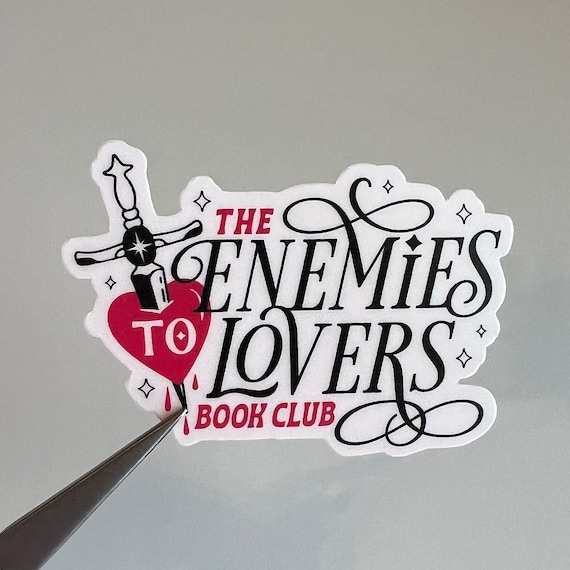 Enemies to Lovers Book Club Sticker