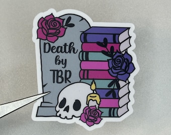 Death by TBR Sticker