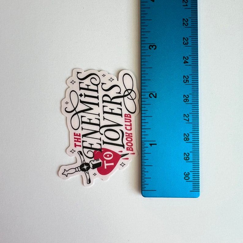 Club de lecture Ennemis to Lovers Sticker image 4
