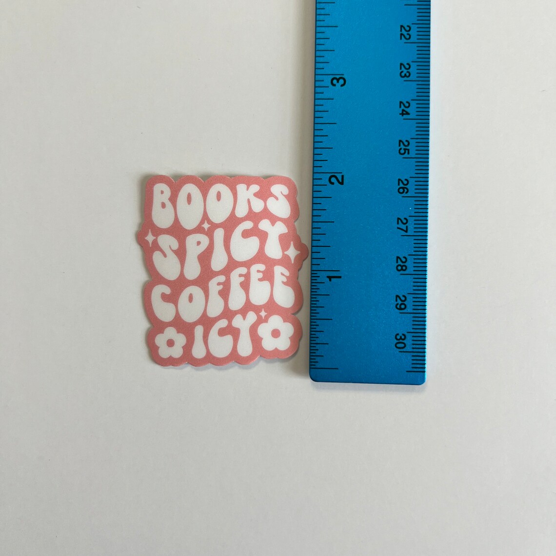 Books Spicy Coffee Icy Sticker - Etsy