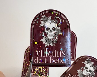 VILLAINS Do It Better Sticker