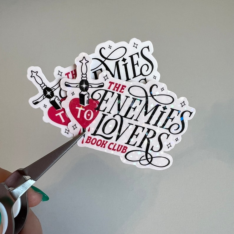 Club de lecture Ennemis to Lovers Sticker image 2