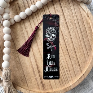 Run Little Mouse Metal Bookmark