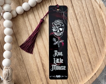 Run Little Mouse Metal Bookmark