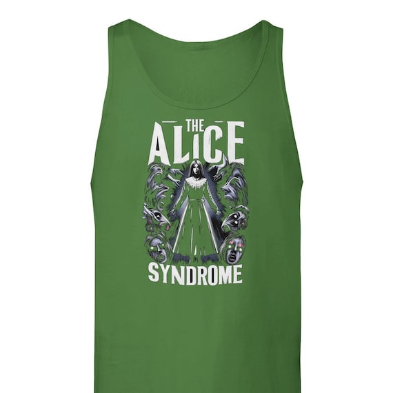 The Alice Syndrome - Alice's fears mono - Premium Unisex Tank Top