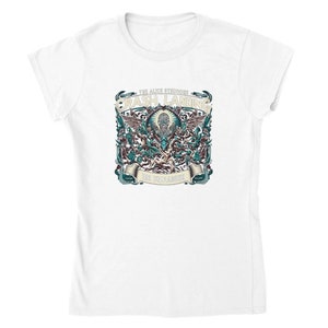 Crash landing Ego unleashed Classic Womens Crewneck T-shirt White