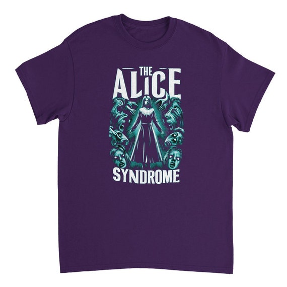 The Alice Syndrome - Alice's fears - green - Heavyweight Unisex Crewneck T-shirt