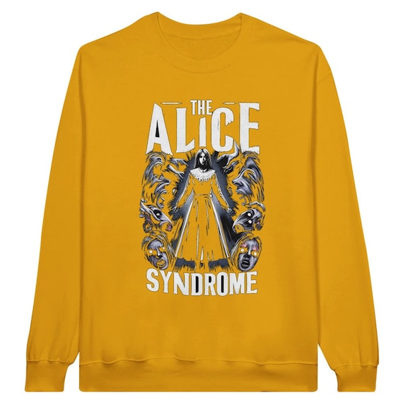 The Alice Syndrome - Alice's fears mono - Classic Unisex Crewneck Sweatshirt