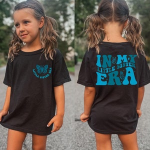私の妹時代のTシャツ、妹シャツ、かわいい幼児用シャツ、妹Tシャツ、トレンディな子供用Tシャツ、カラフルな妹シャツ