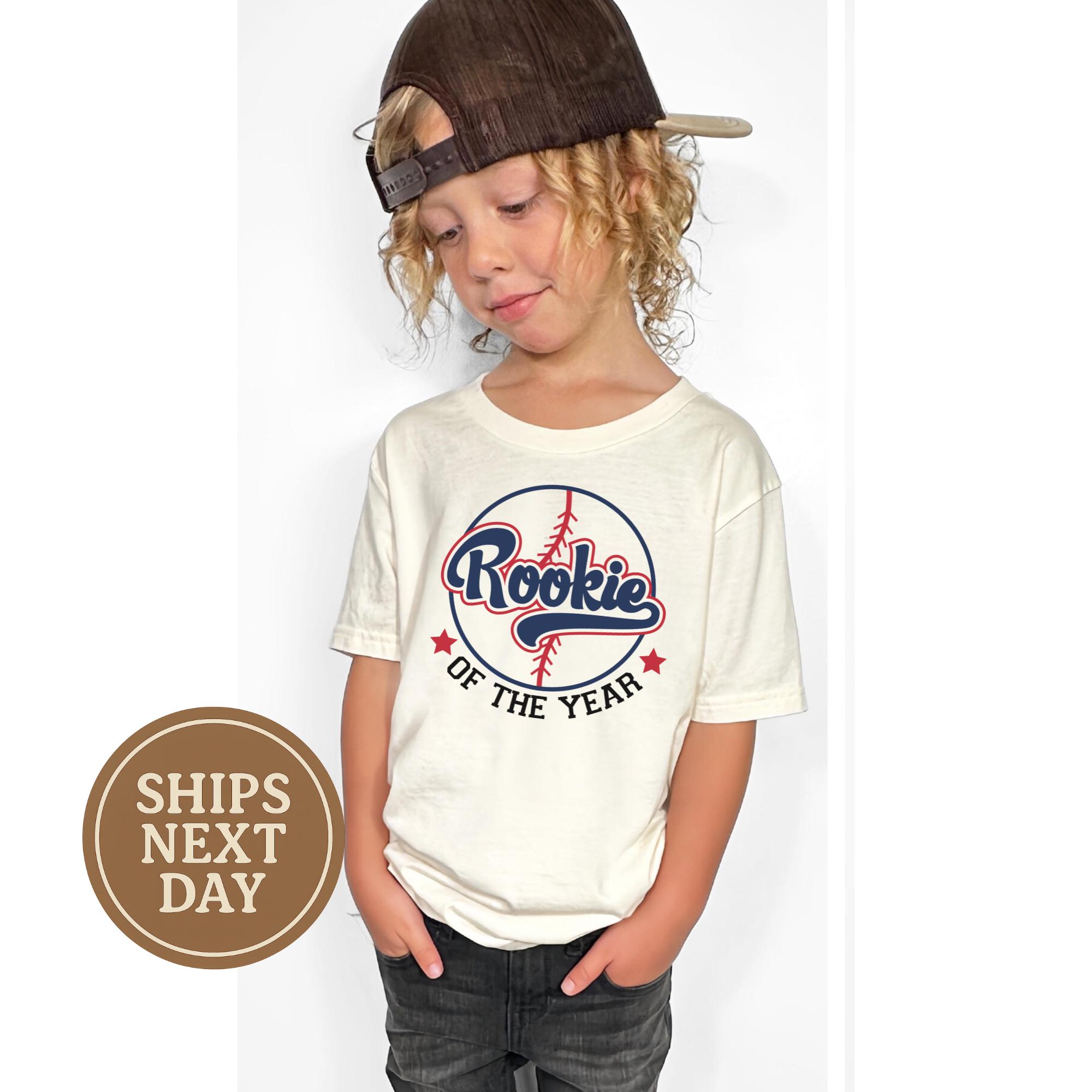 Personalized Rookie of the Year Tee, First Birthday Shirt, Custom ...