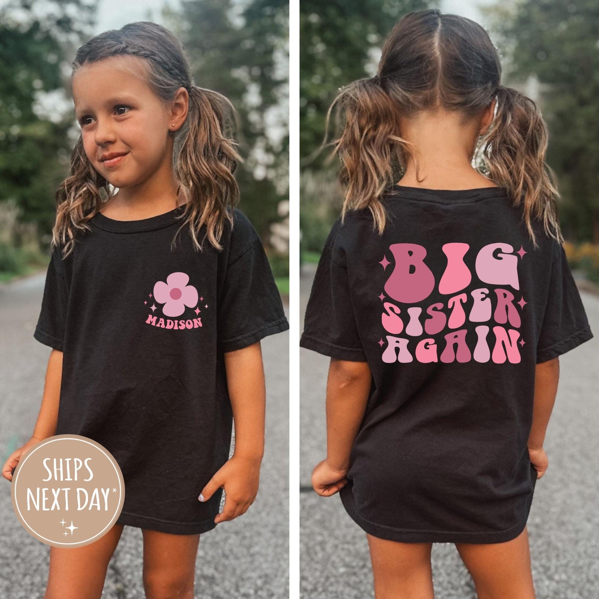 Promoted to Big Brother Est.2024 Shirt, Promoted to Big Sister Est. 2024 Shirt, Big Brother