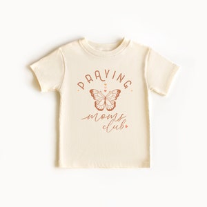 Betende Mama Club Kleinkind Shirt, Muttertag Kinder Geschenk Jugend Shirt, Geschenk Bodysuit, Mamas Kinder Kleinkind, Muttertag Bodysuit. Bild 1