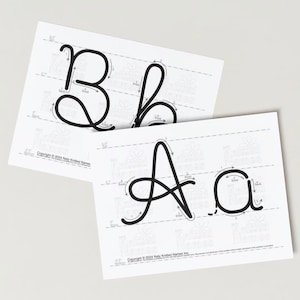 NIEUW lettertype alfabet briefsjabloon gebreide draad kunst/Tricotin digitale DOWNLOAD-Plantillas Tricotin afbeelding 2